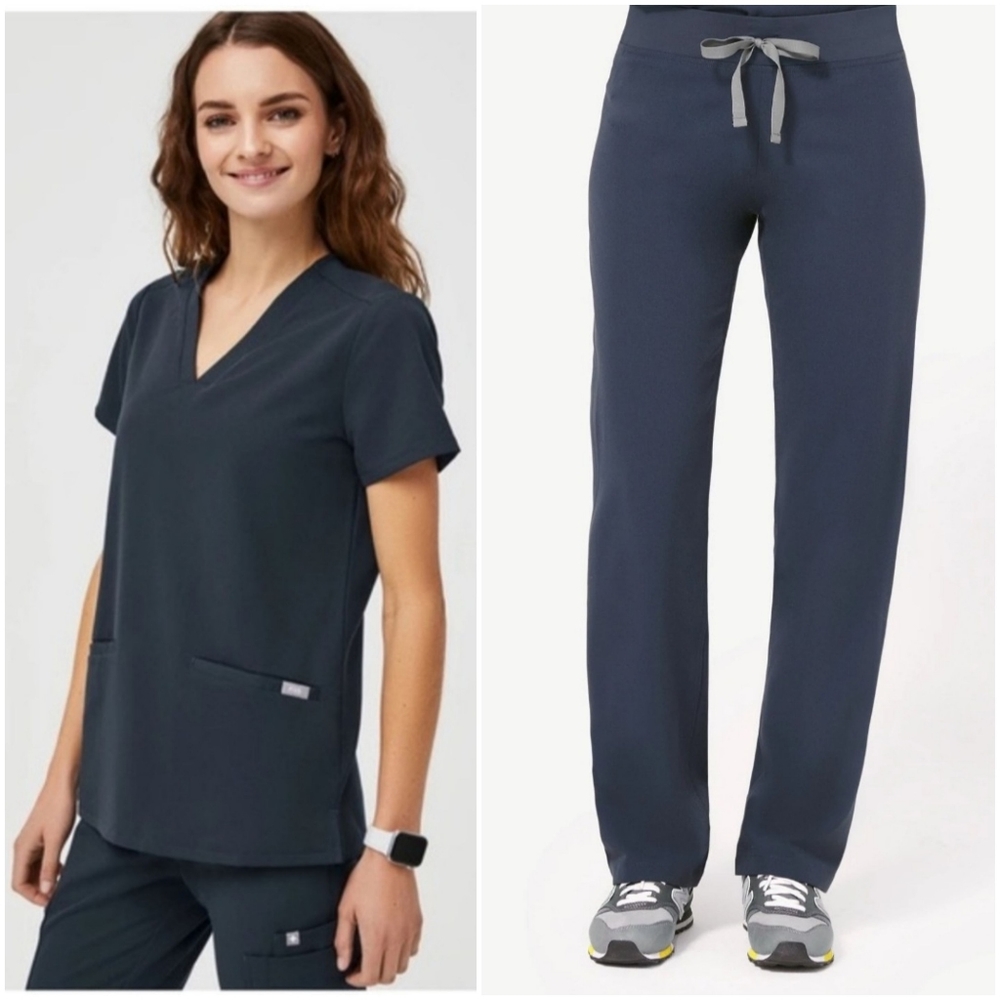 NWT Dark Harbor Figs Scrubs Set (M & M/P)